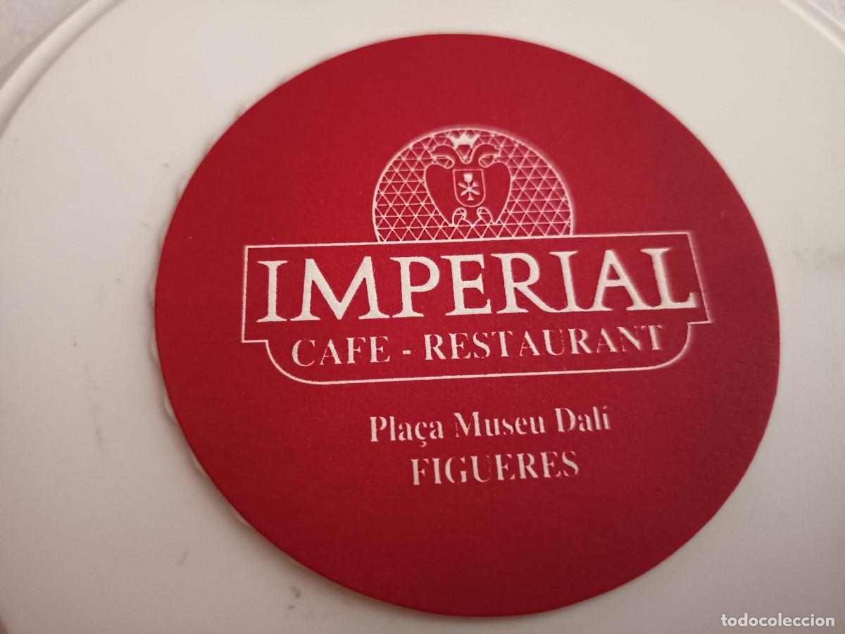 Otros art&iacute;culos de coleccionismo en papel: POSAVASOS CAFE RESTAURANTE IMPERIAL-FIGUERAS-GIRONA