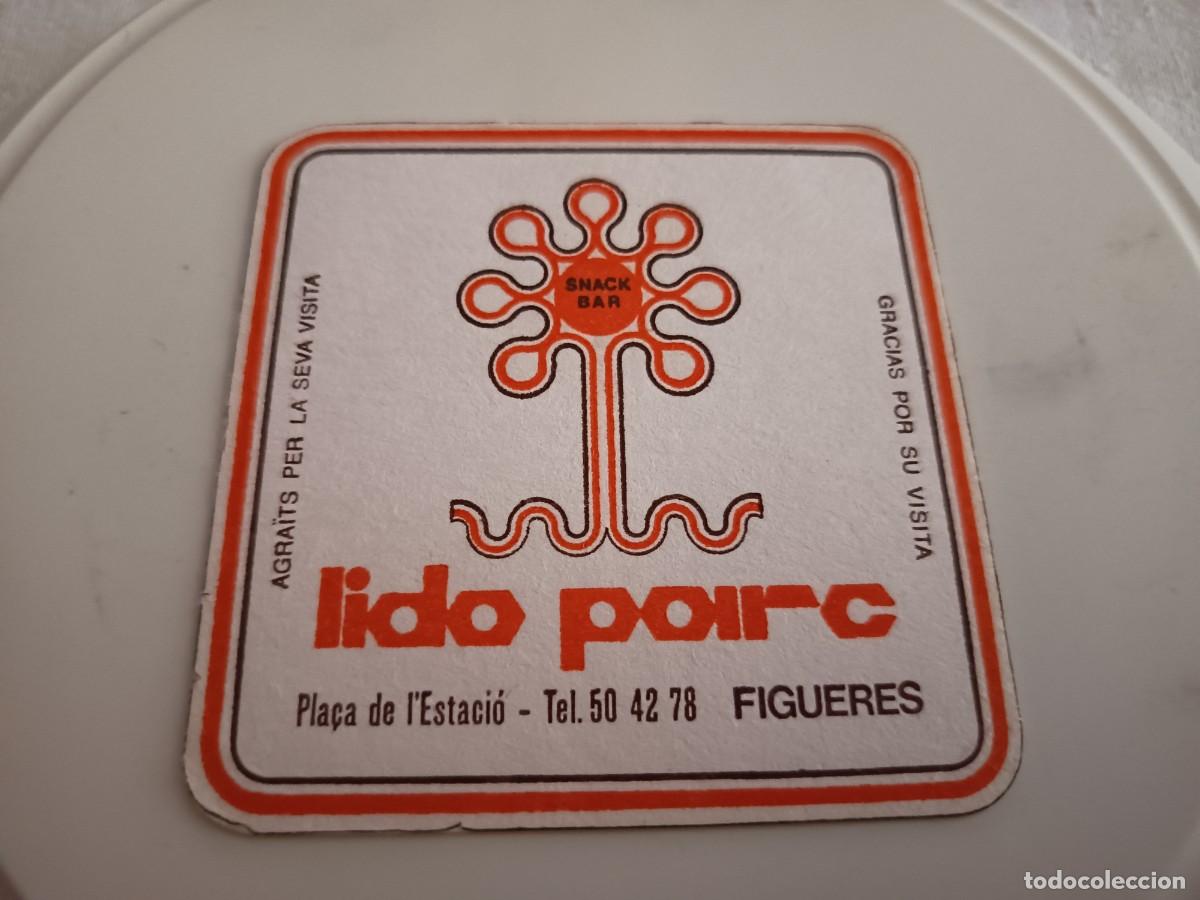 Otros art&iacute;culos de coleccionismo en papel: POSAVASOS SNACK BAR LIDO POIRC-FIGUERAS-GIRONA