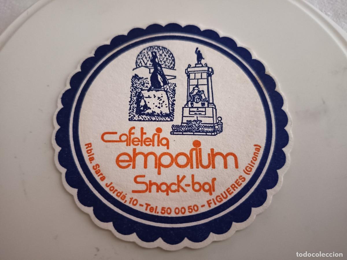 Otros art&iacute;culos de coleccionismo en papel: POSAVASOS SNACK BAR EMPORIUM-FIGUERAS-GIRONA