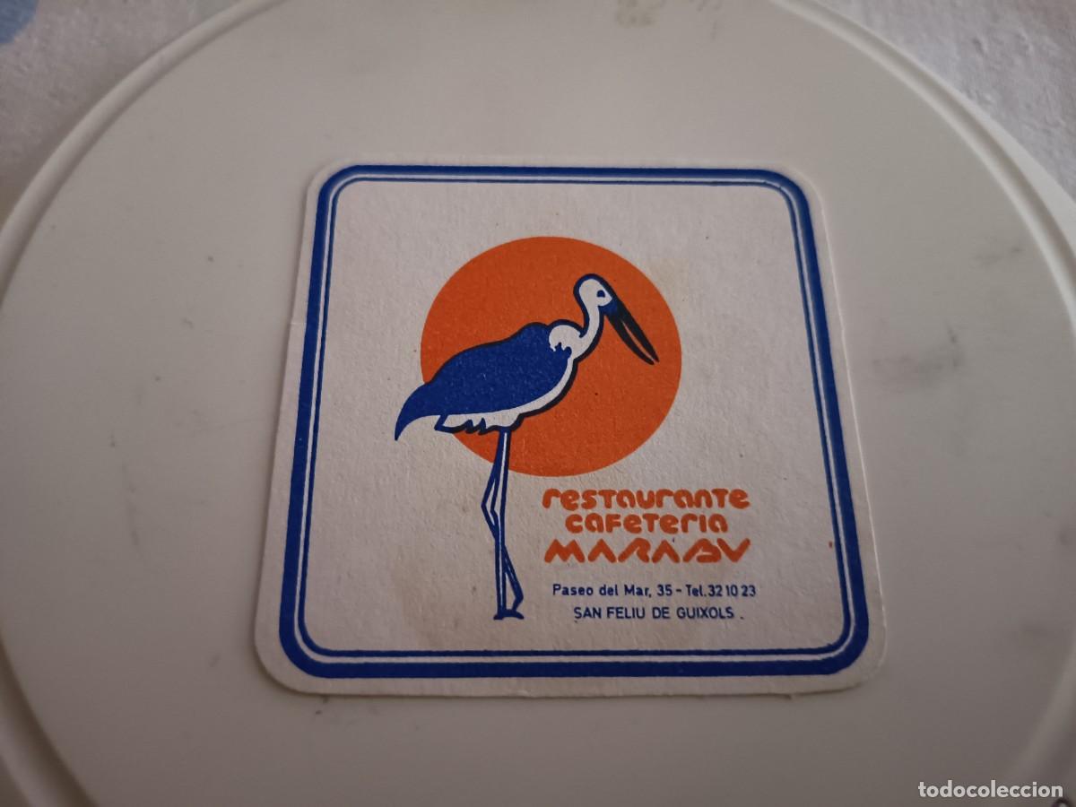 Otros art&iacute;culos de coleccionismo en papel: POSAVASOS CAFETERIA MARABU-SANT FELIU DE GUIXOLS-GIRONA