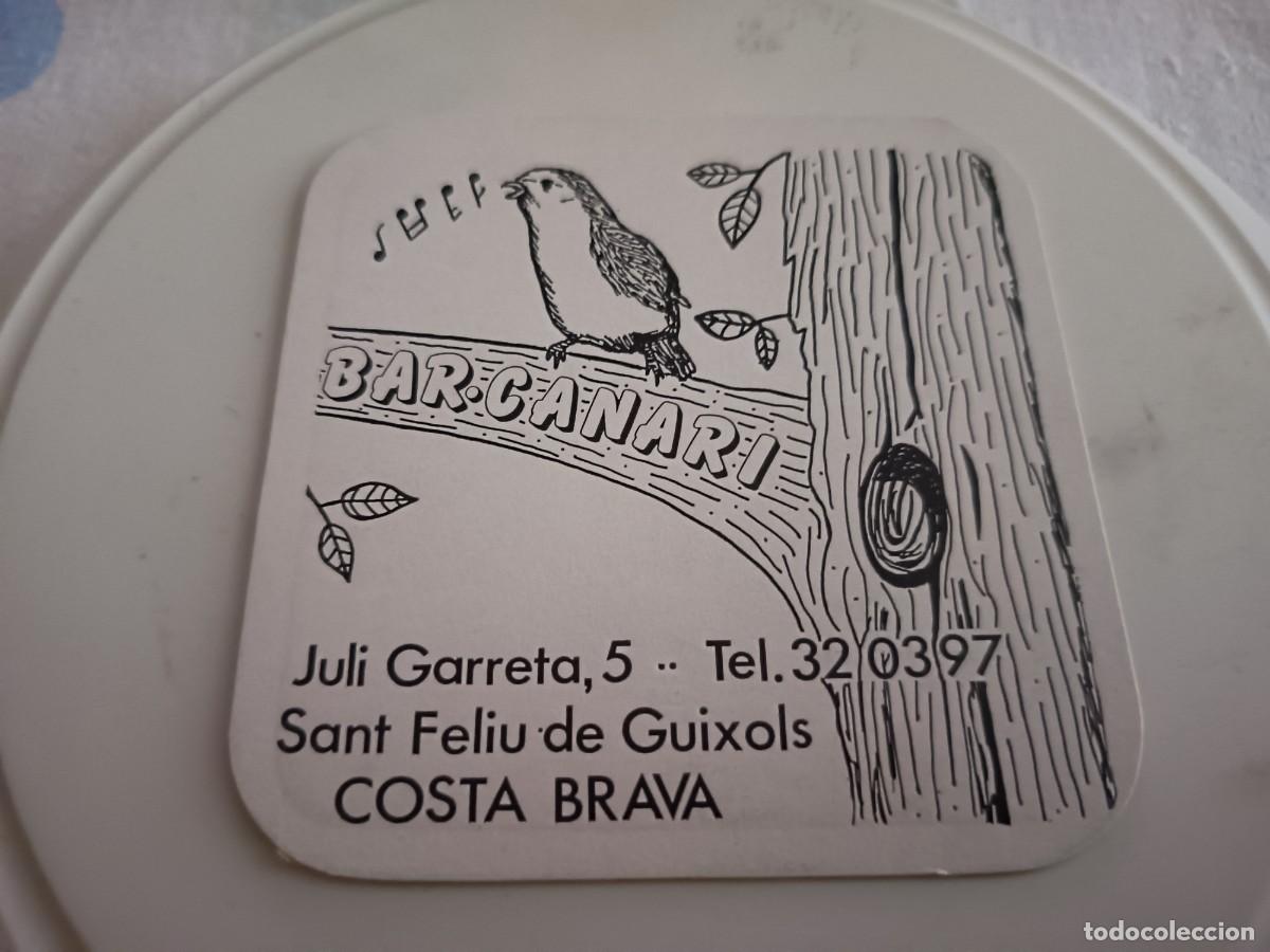 Otros art&iacute;culos de coleccionismo en papel: POSAVASOS BAR CANARI-SANT FELIU DE GUIXOLS-GIRONA