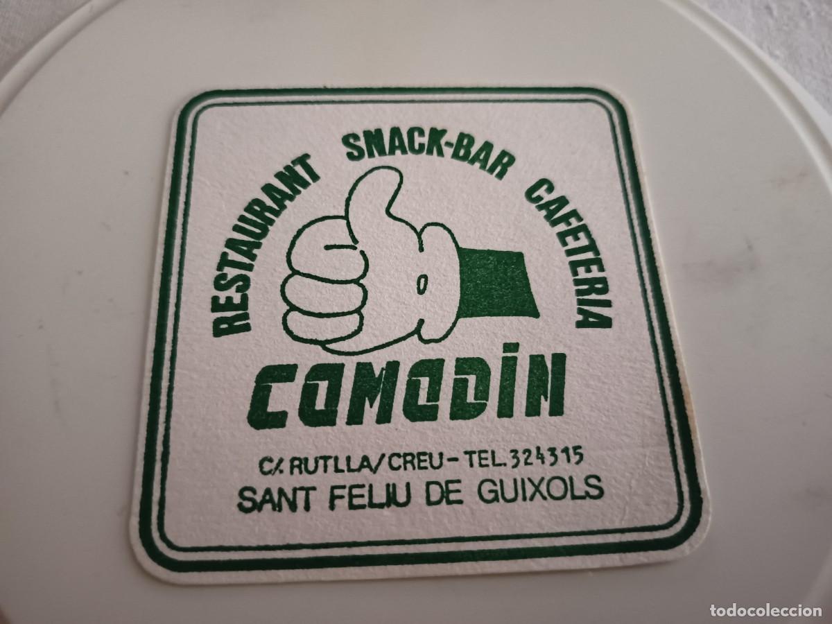 Otros art&iacute;culos de coleccionismo en papel: POSAVASOS RESTAURANTE COMODIN-SANT FELIU DE GUIXOLS-GIRONA