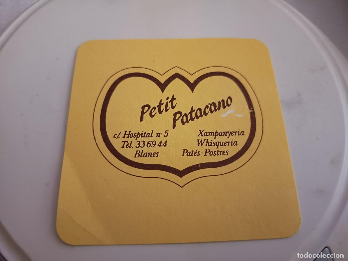 Otros art&iacute;culos de coleccionismo en papel: POSAVASOS XAMPANYERIA PETIT PATACANO-BLANES-GIRONA