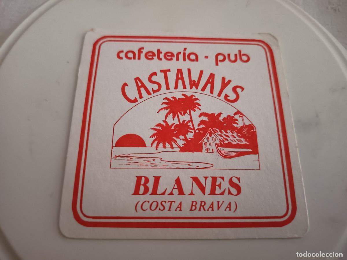Otros art&iacute;culos de coleccionismo en papel: POSAVASOS PUB CASTAWAYS-BLANES-GIRONA