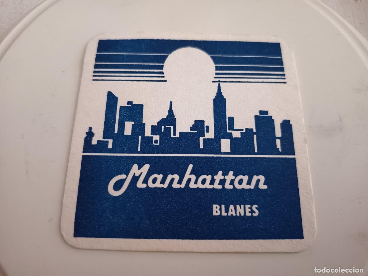 Otros art&iacute;culos de coleccionismo en papel: POSAVASOS PUB MANHATTAN-BLANES-GIRONA