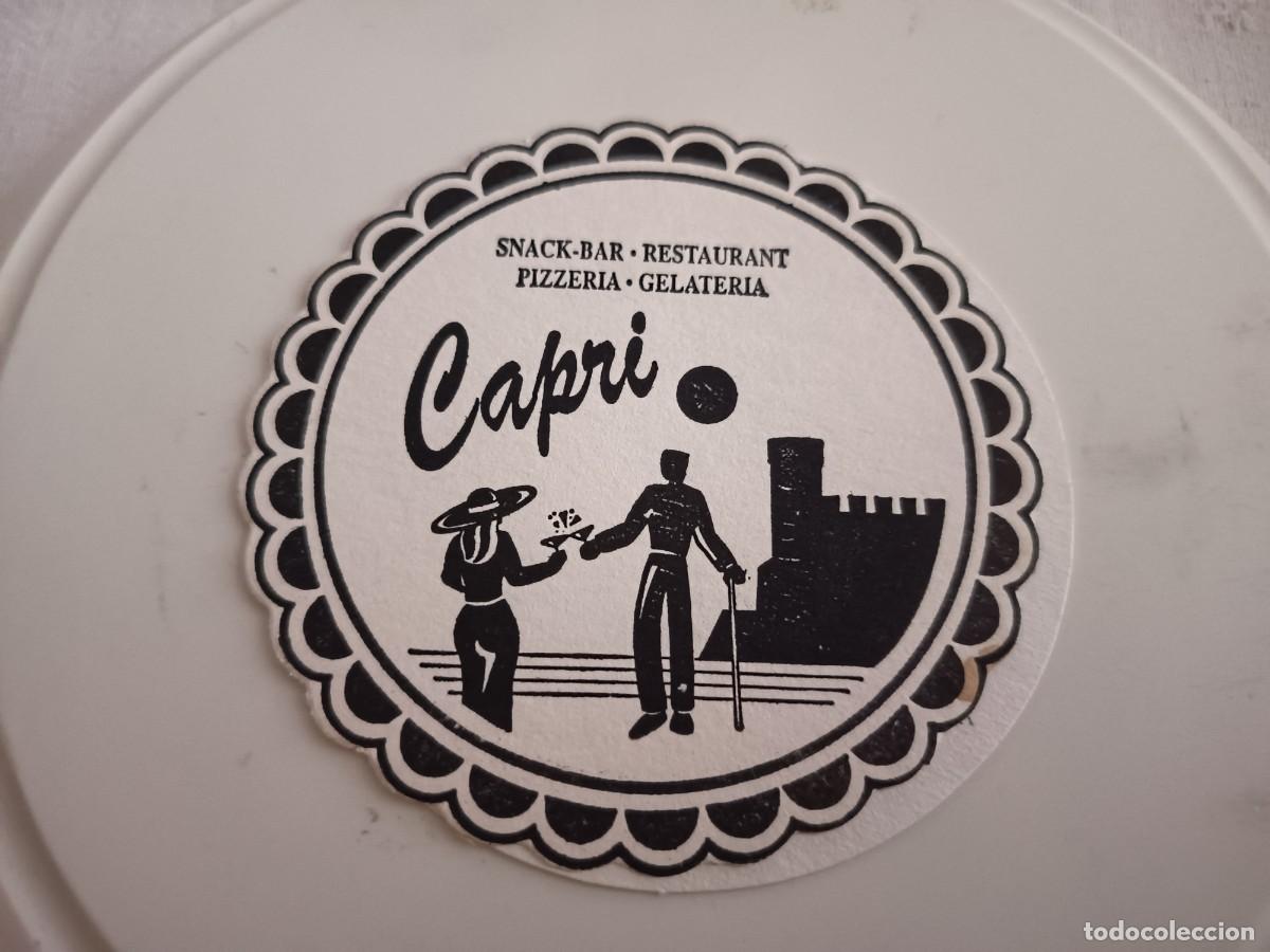 Otros art&iacute;culos de coleccionismo en papel: POSAVASOS RESTAURANT CAPRI-TOSSA DE MAR-GIRONA