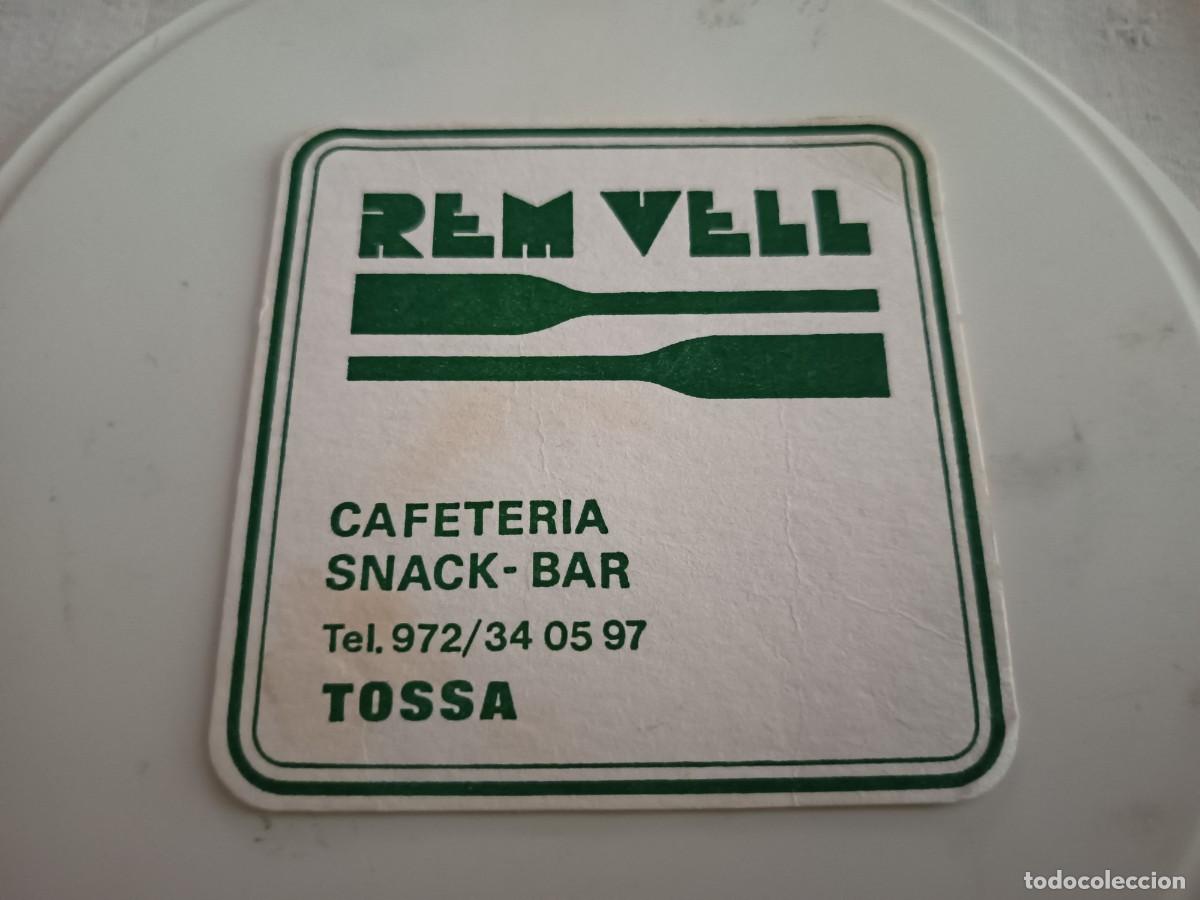 Otros art&iacute;culos de coleccionismo en papel: POSAVASOS CAFETERIA REM VELL-TOSSA DE MAR-GIRONA