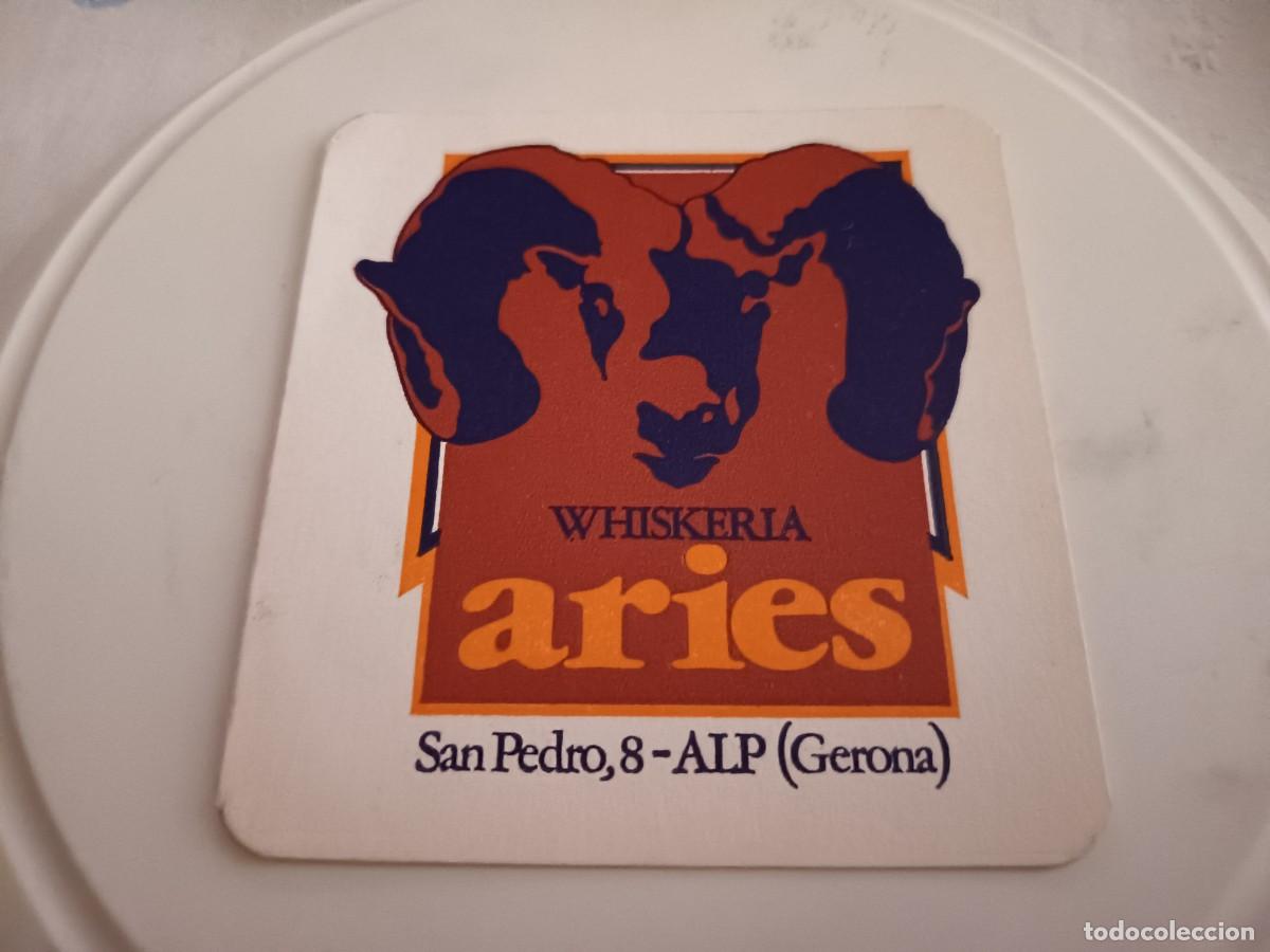 Altri oggetti di carta: POSAVASOS WHISKERIA ARIES-ALP-GIRONA