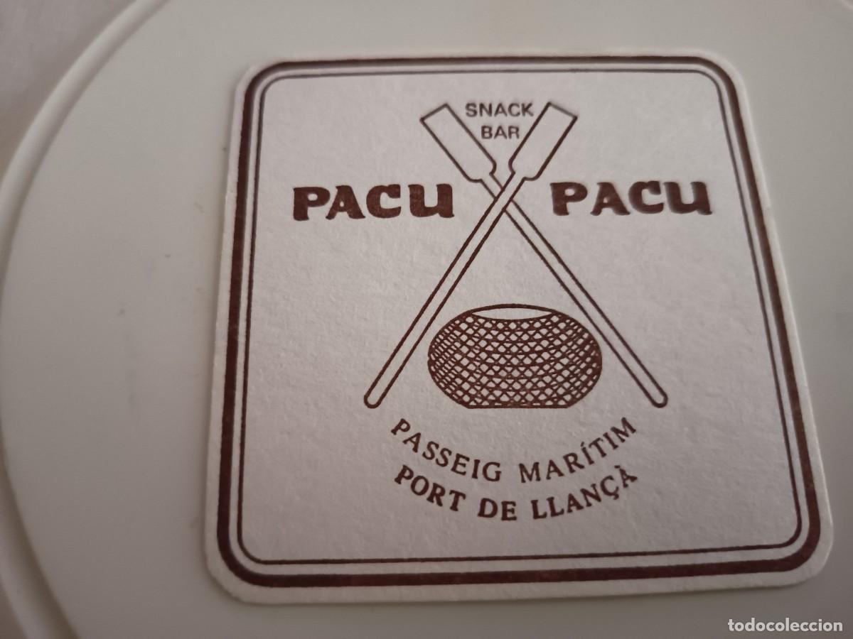 Otros art&iacute;culos de coleccionismo en papel: POSAVASOS SNACK BAR PACU PACU-PORT DE LLANSA-GIRONA