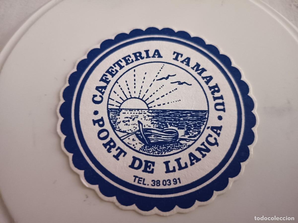 Otros art&iacute;culos de coleccionismo en papel: POSAVASOS CAFETERIA TAMARIU-PORT DE LLANSA-GIRONA