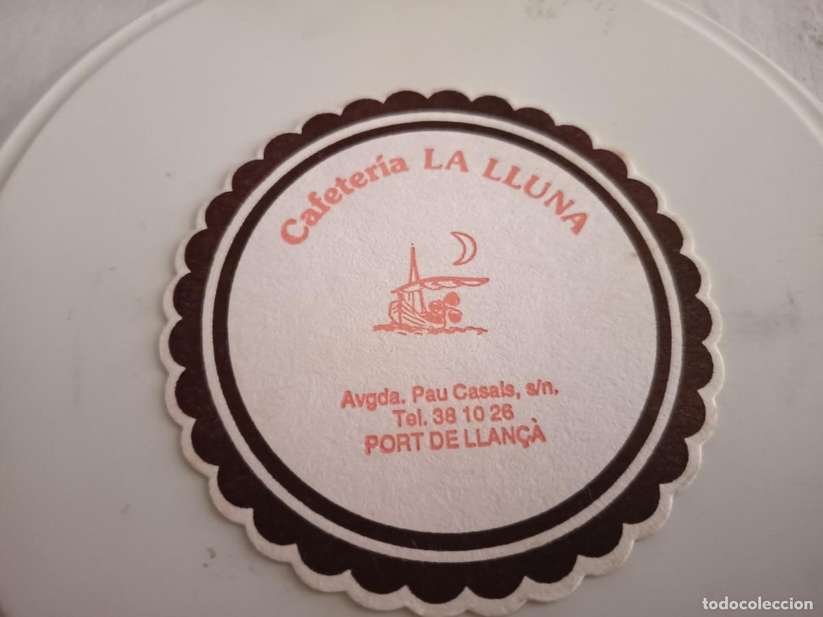 Otros art&iacute;culos de coleccionismo en papel: POSAVASOS CAFETERIA LA LLUNA-PORT DE LLANSA-GIRONA