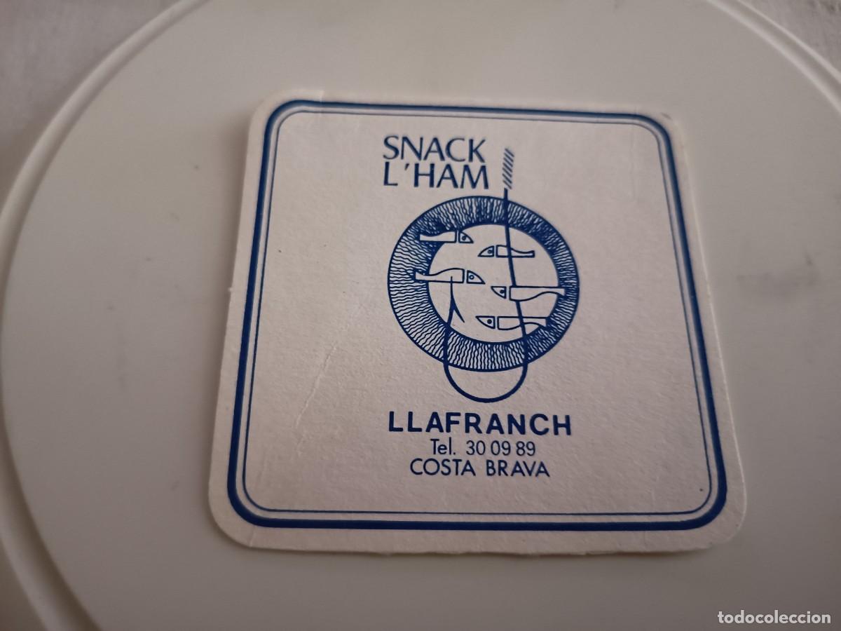 Otros art&iacute;culos de coleccionismo en papel: POSAVASOS SNACK L'HAM-LLAFRANC-GIRONA