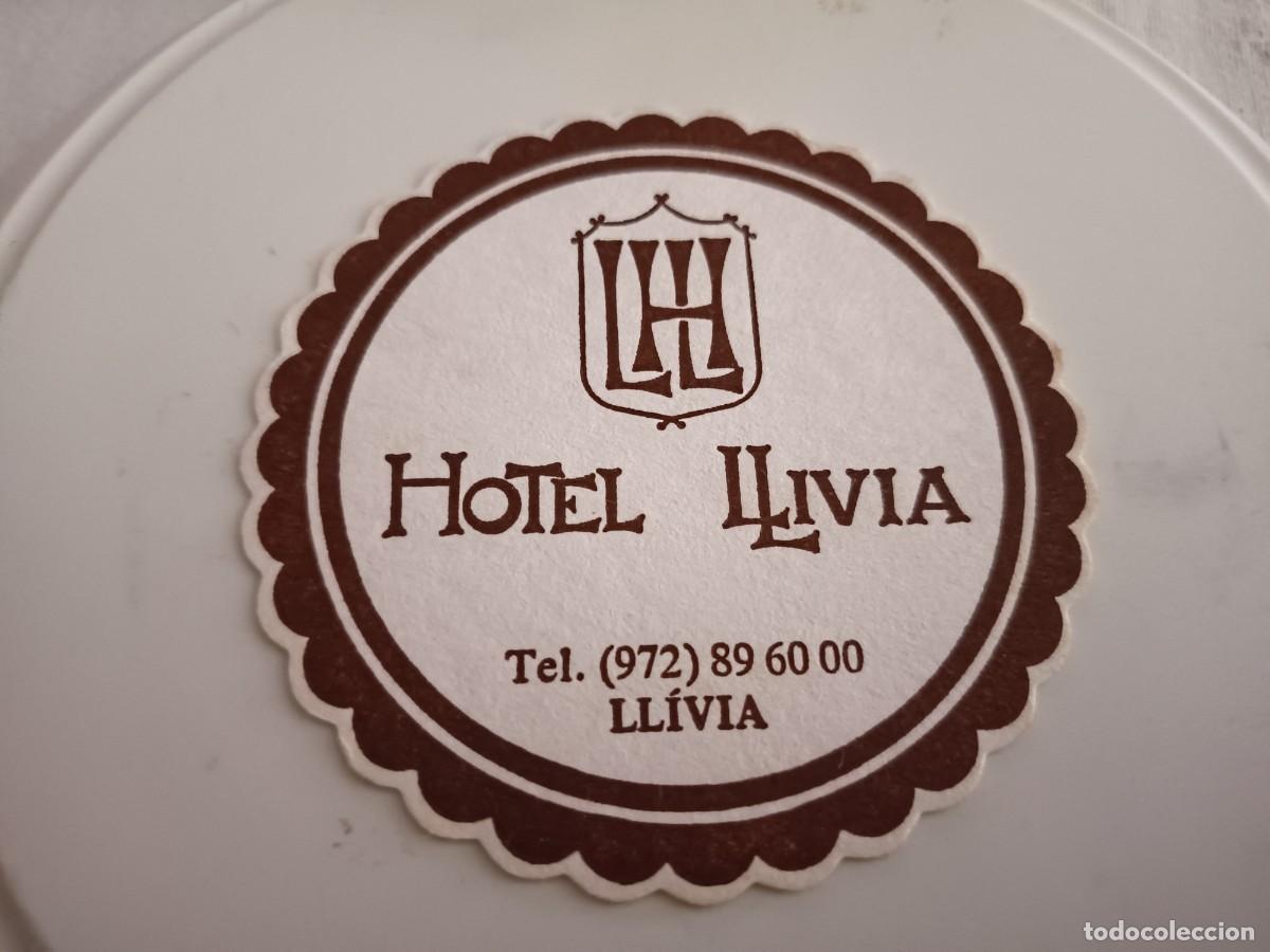 Otros art&iacute;culos de coleccionismo en papel: POSAVASOS HOTEL LLIVIA-GIRONA