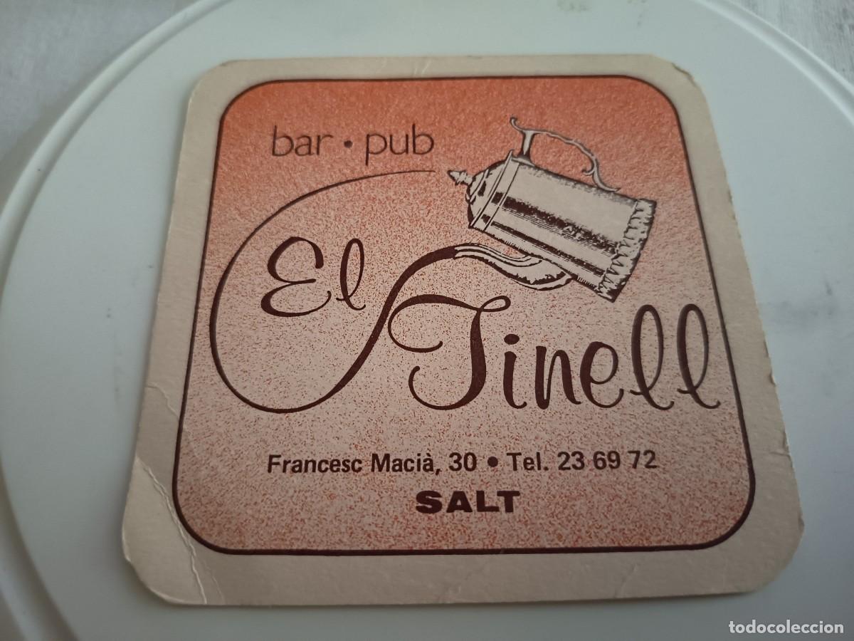 Otros art&iacute;culos de coleccionismo en papel: POSAVASOS BAR PIANO EL TINELL-SALT-GIRONA