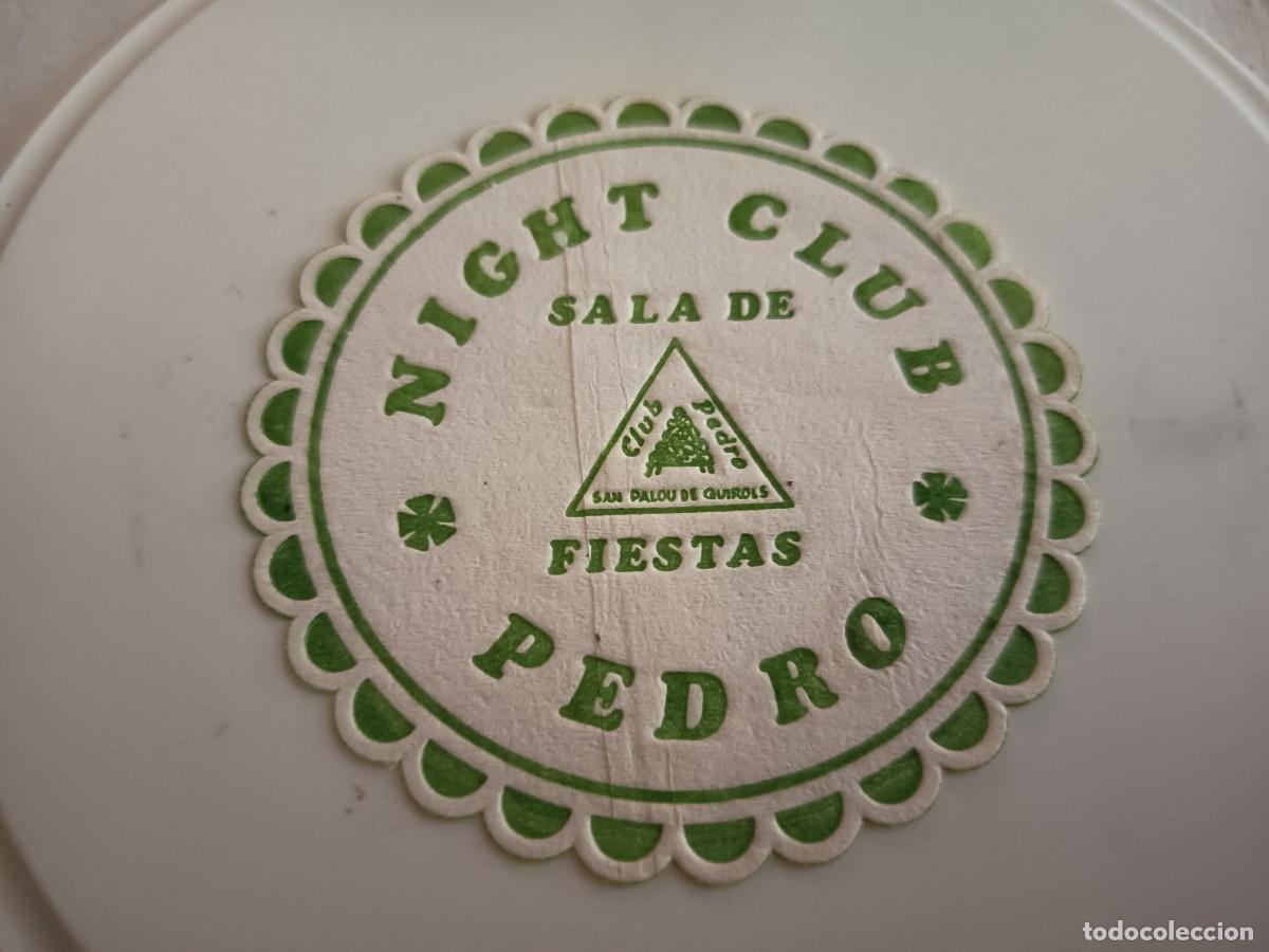 Altri oggetti di carta: POSAVASOS SALA DE FIESTAS PEDRO-SAN FELIU DE GUIROLS-GIRONA