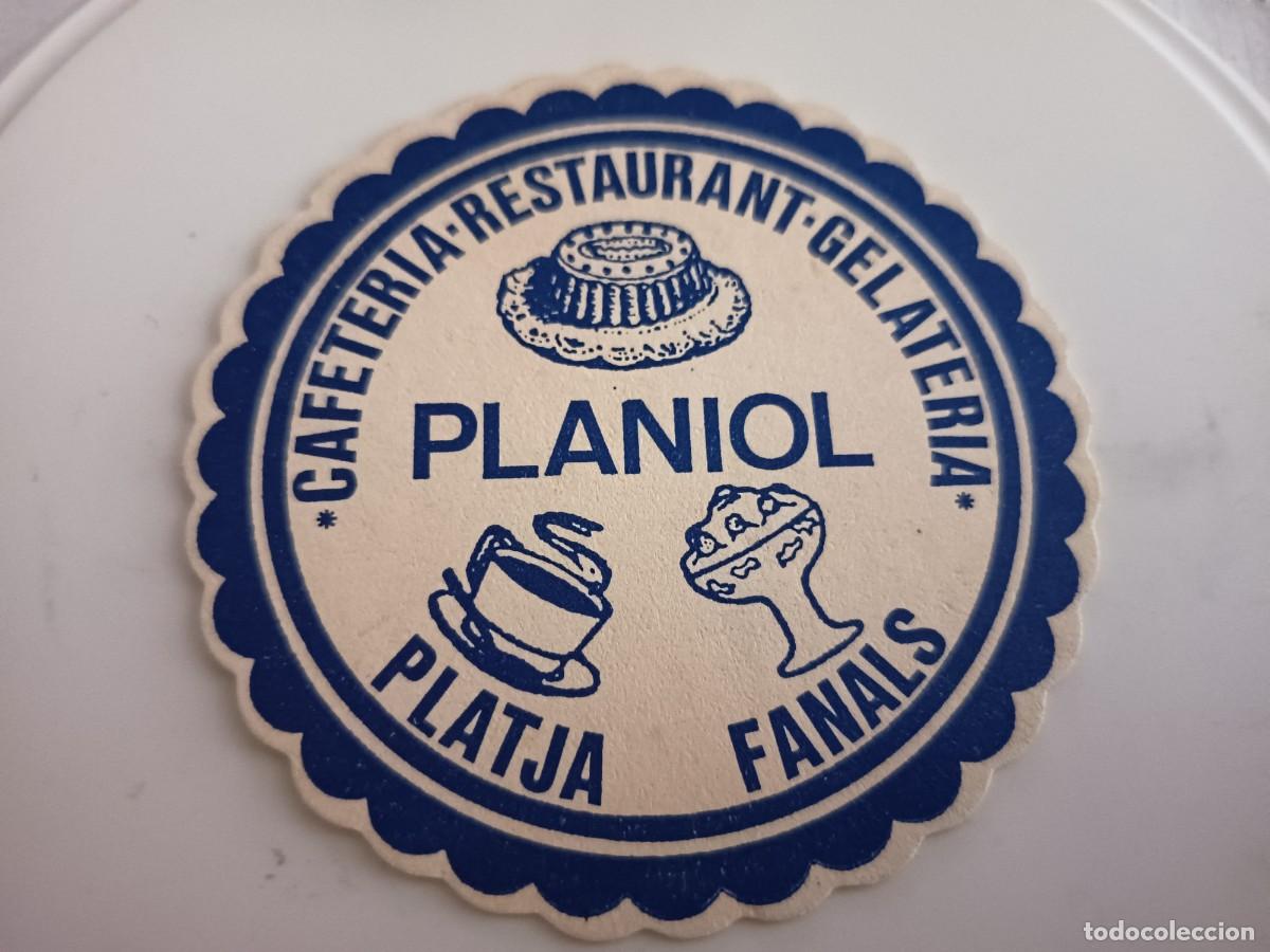 Collectionnisme Papier divers: POSAVASOS RESTAURANT PLANIOL-PLATJA FANALS-GIRONA