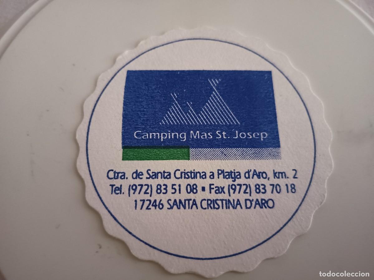 Altri oggetti di carta: POSAVASOS CAMPING MAS ST. JOSEO-SANTA CRISTINA D'ARO-GIRONA