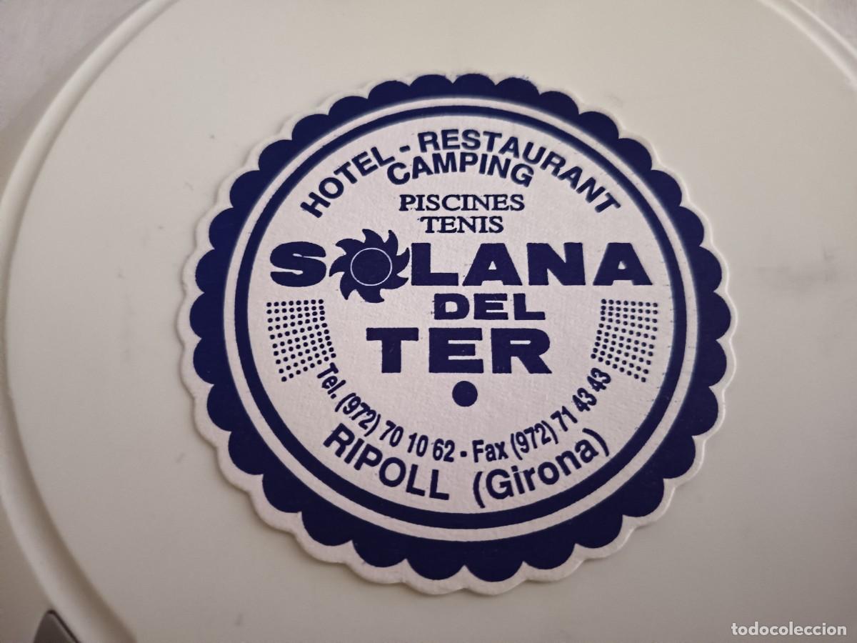 Outros artigos de papel: POSAVASOS HOTEL SOLANA DEL TER-RIPOLL-GIRONA