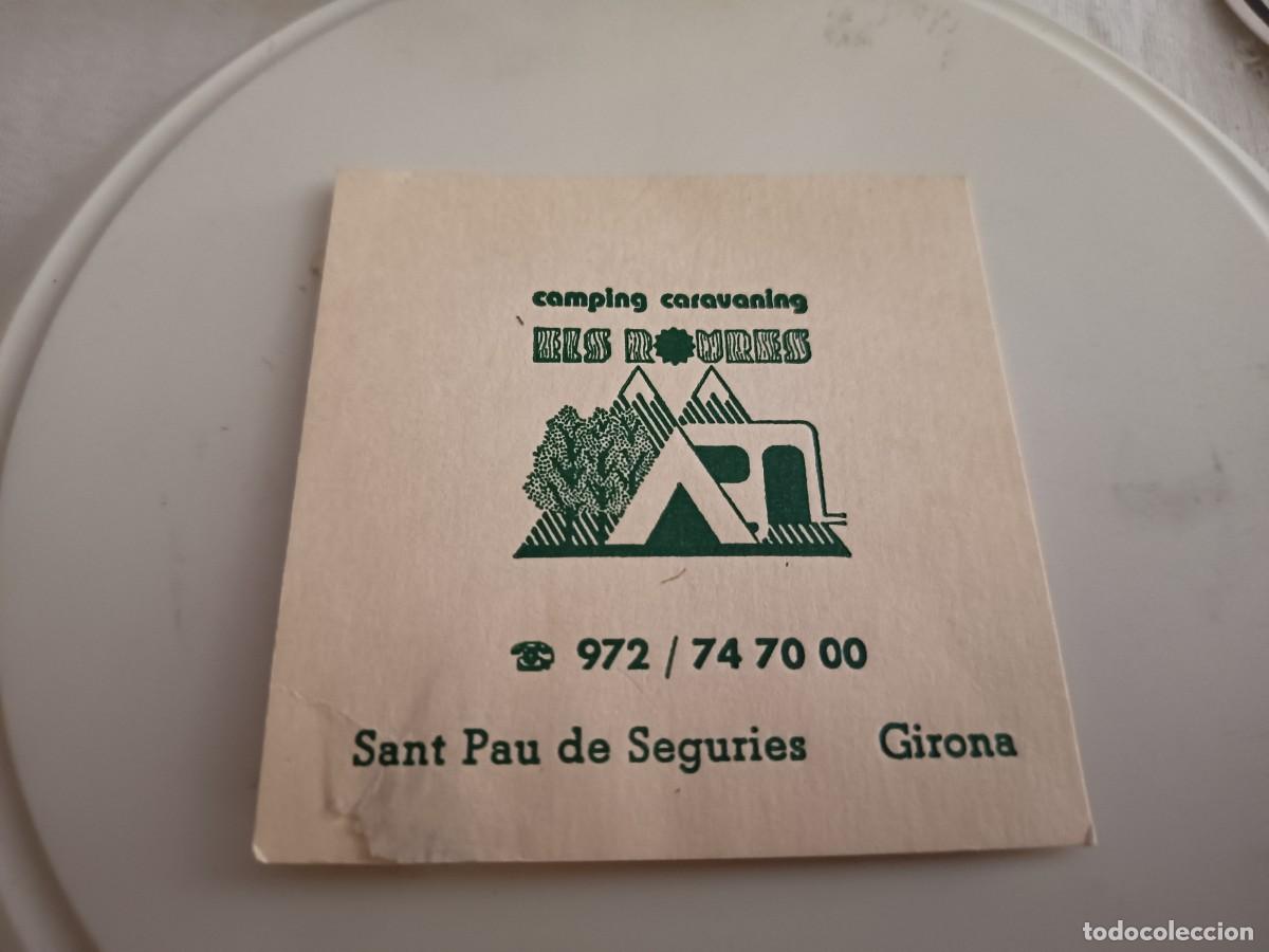 Outros artigos de papel: POSAVASOS CAMPING ELS ROURES-SANT PAU DE SEGURIES-GIRONA