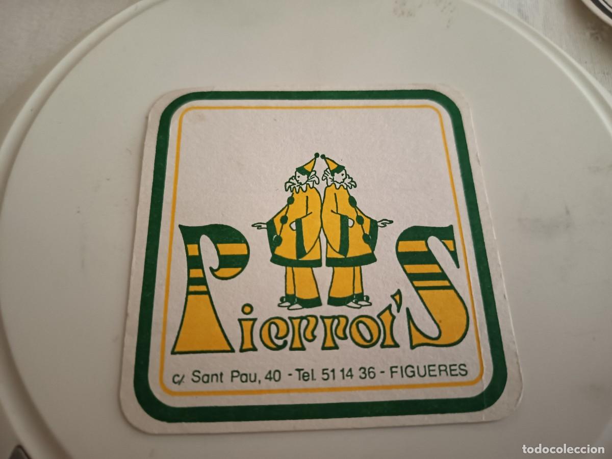 Sammelleidenschaft Andere Papierartikel: POSAVASOS CAFETERIA PIERROT'S-FIGUERES-GIRONA