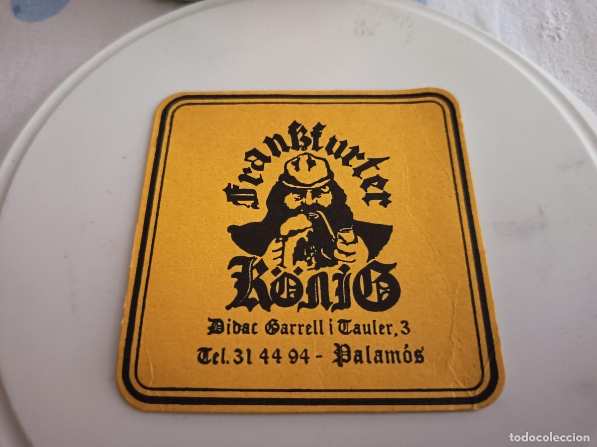 Otros art&iacute;culos de coleccionismo en papel: POSAVASOS FRANKFURTER KONIG-PALAMOS-GIRONA