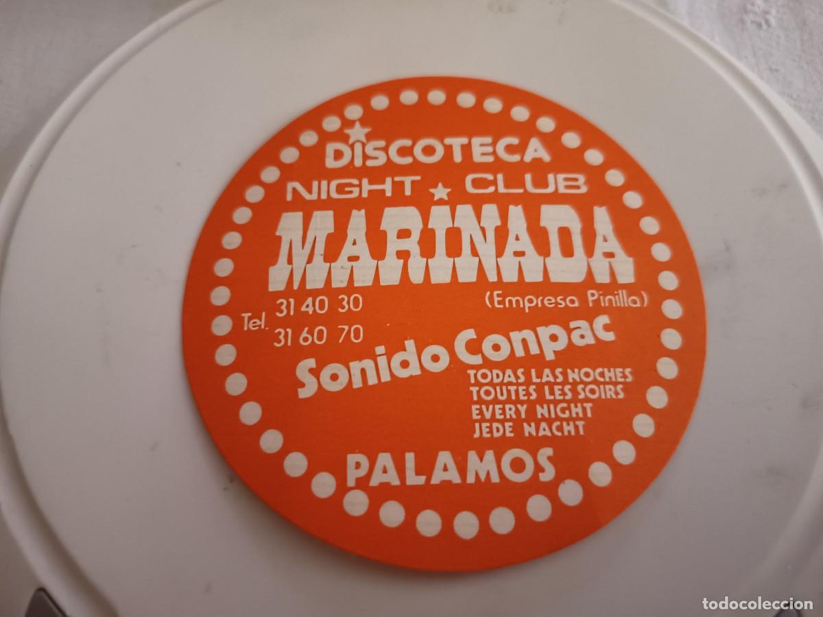 Otros art&iacute;culos de coleccionismo en papel: POSAVASOS DISCOTECA MARINADA-PALAMOS-GIRONA
