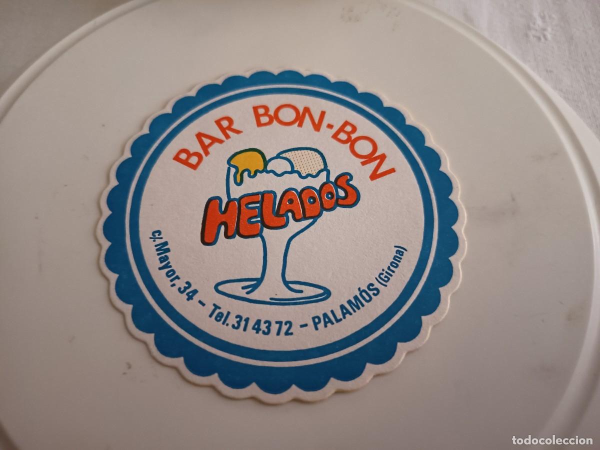 Otros art&iacute;culos de coleccionismo en papel: POSAVASOS HELADOS BAR BON BON-PALAMOS-GIRONA