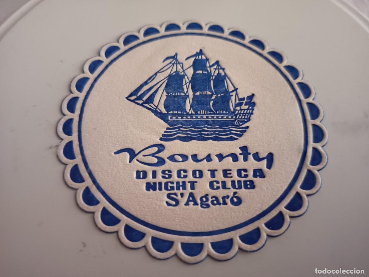 Otros art&iacute;culos de coleccionismo en papel: POSAVASOS DISCOTECA BOUNTY-S'AGARO-GIRONA