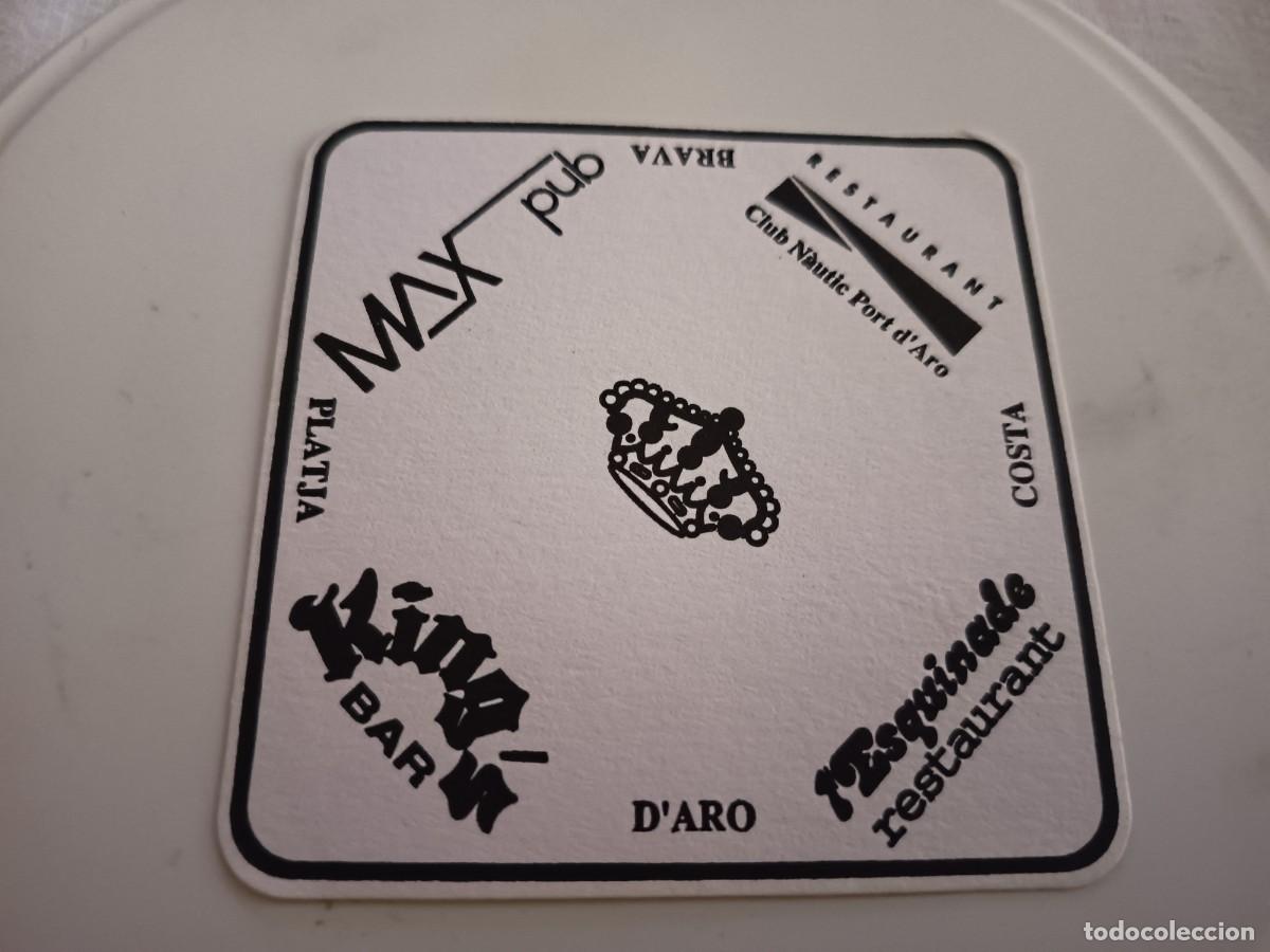 Otros art&iacute;culos de coleccionismo en papel: POSAVASOS BAR KING'S-PLATJA D'ARO-GIRONA