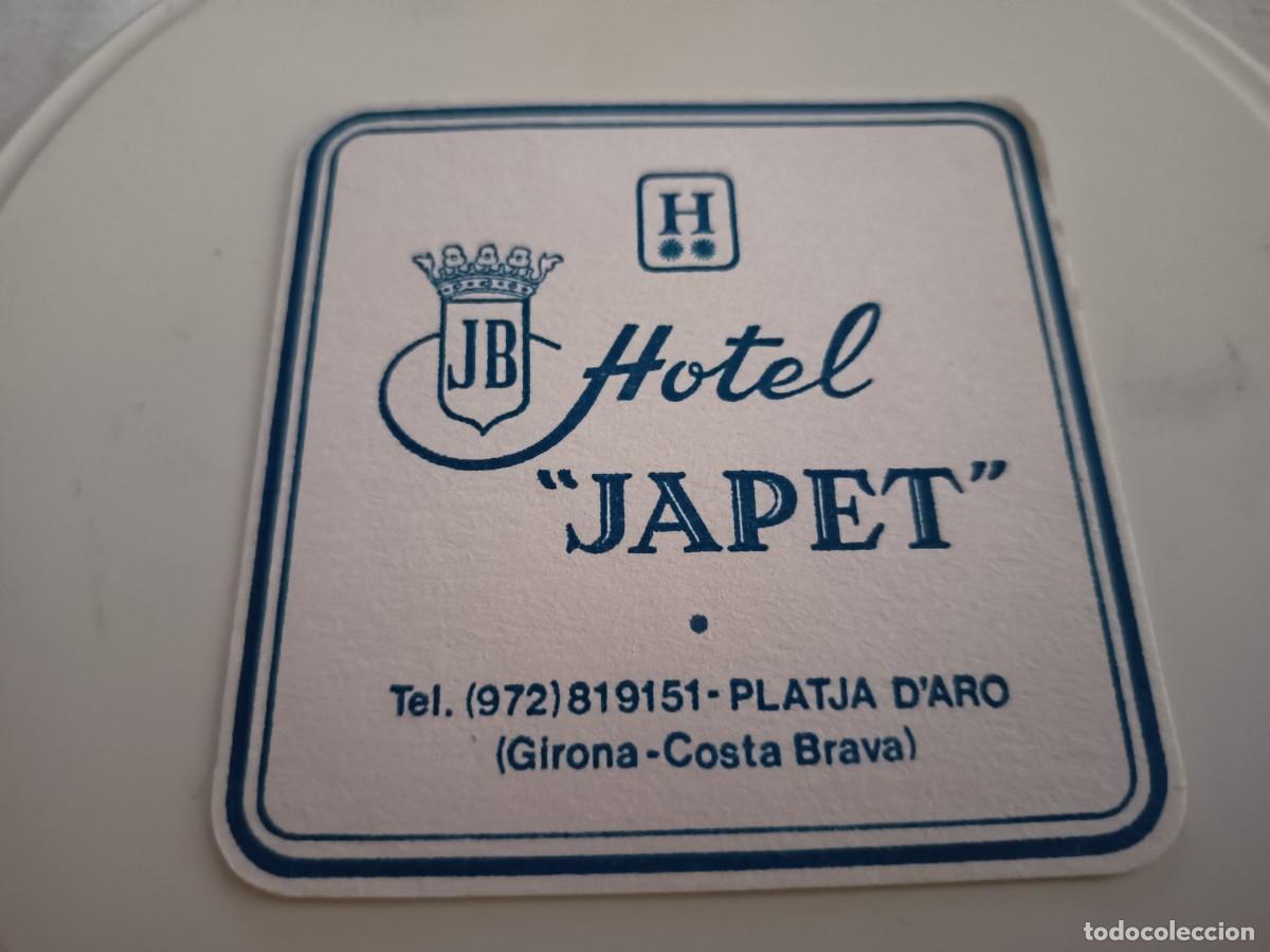 Collectionnisme Papier divers: POSAVASOS HOTEL JAPET-PLATJA D'ARO-GIRONA