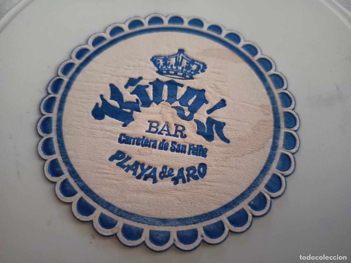 Collectionnisme Papier divers: POSAVASOS BAR KING'S-PLATJA D'ARO-GIRONA
