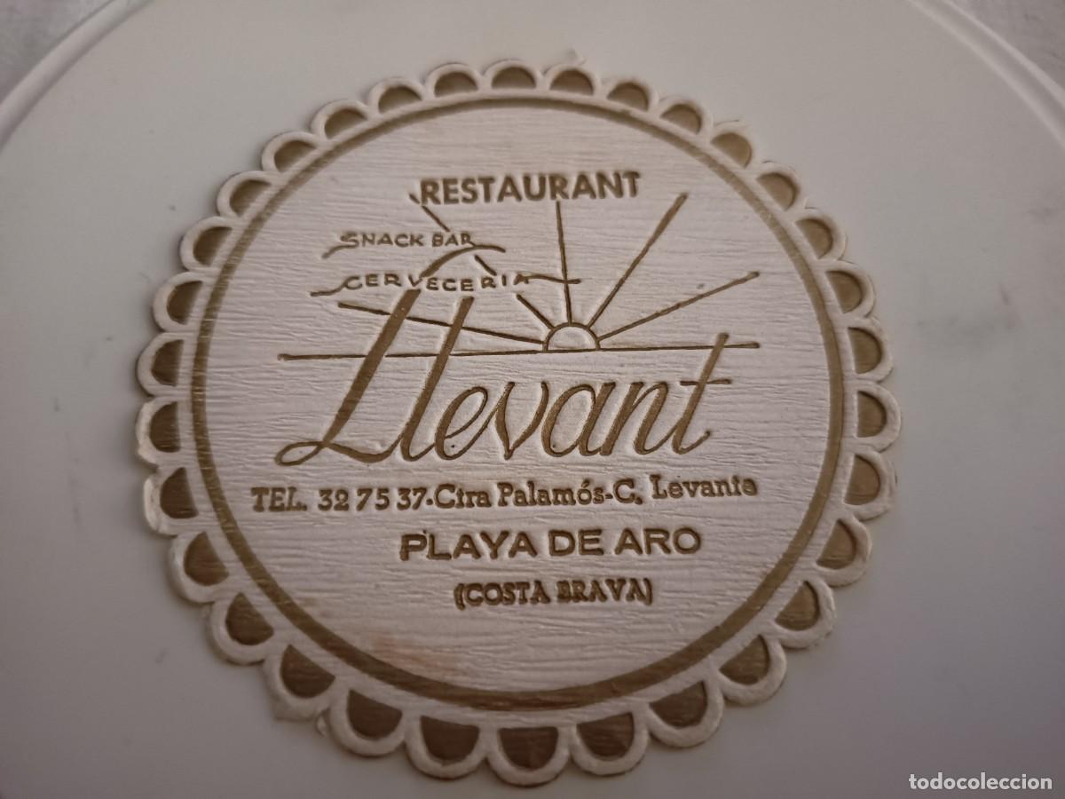 Sammelleidenschaft Andere Papierartikel: POSAVASOS RESTAURANTE LLEVANT-PLATJA D'ARO-GIRONA