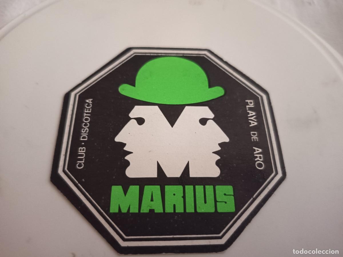 Otros art&iacute;culos de coleccionismo en papel: POSAVASOS DISCOTECA MARIUS-PUB MAGIC PARK-PLATJA DE'ARO-GIRONA