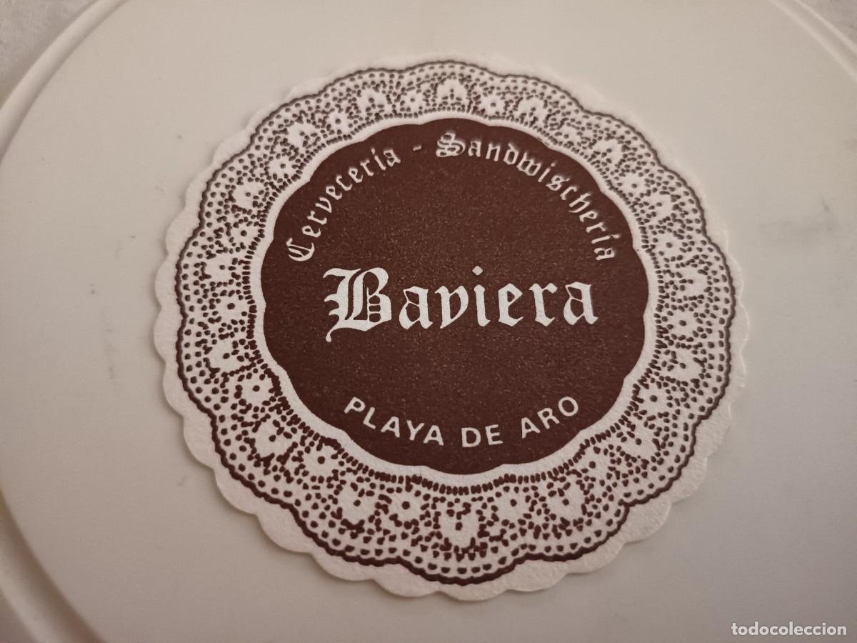 Otros art&iacute;culos de coleccionismo en papel: POSAVASOS CERVECERIA BAVIERA-PLATJA DE'ARO-GIRONA