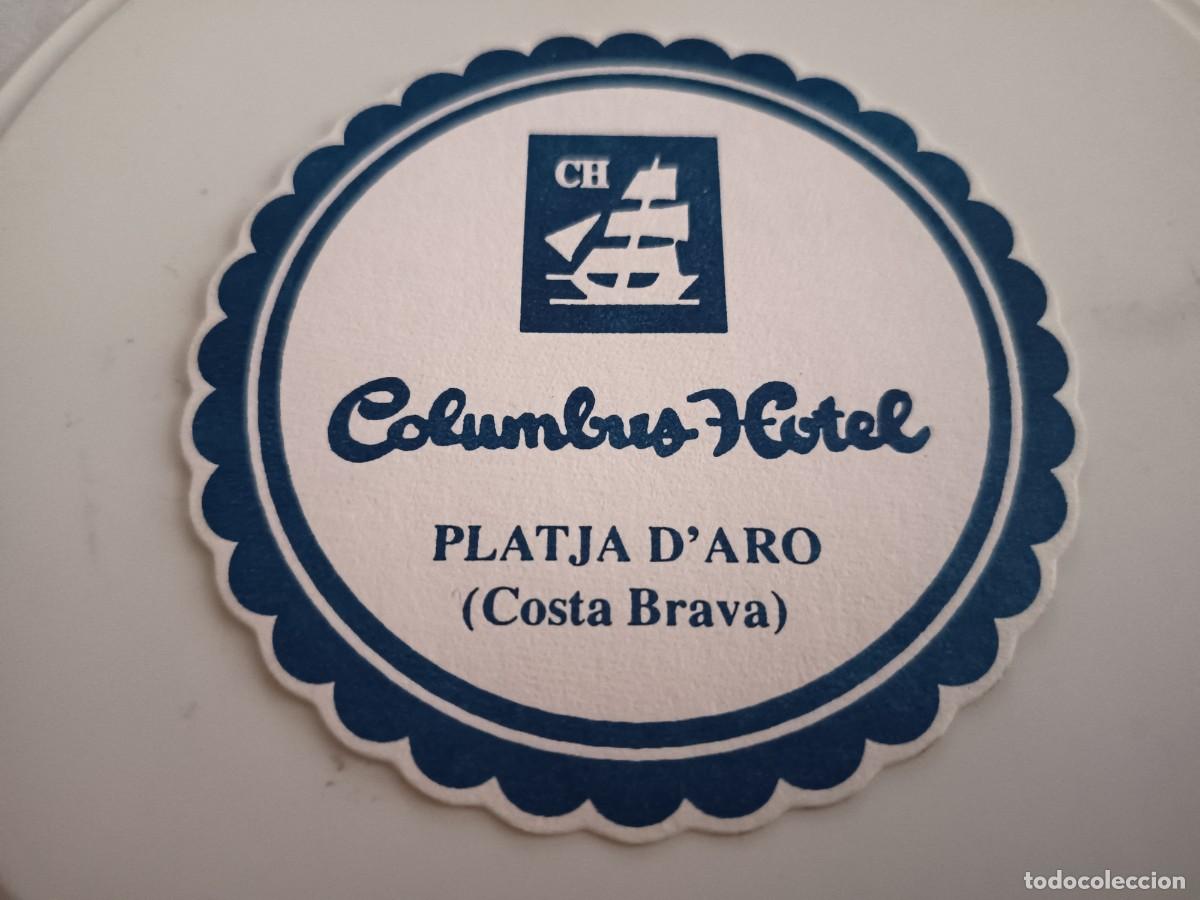 Otros art&iacute;culos de coleccionismo en papel: POSAVASOS HOTEL COLUMBUS-PLATJA DE'ARO-GIRONA