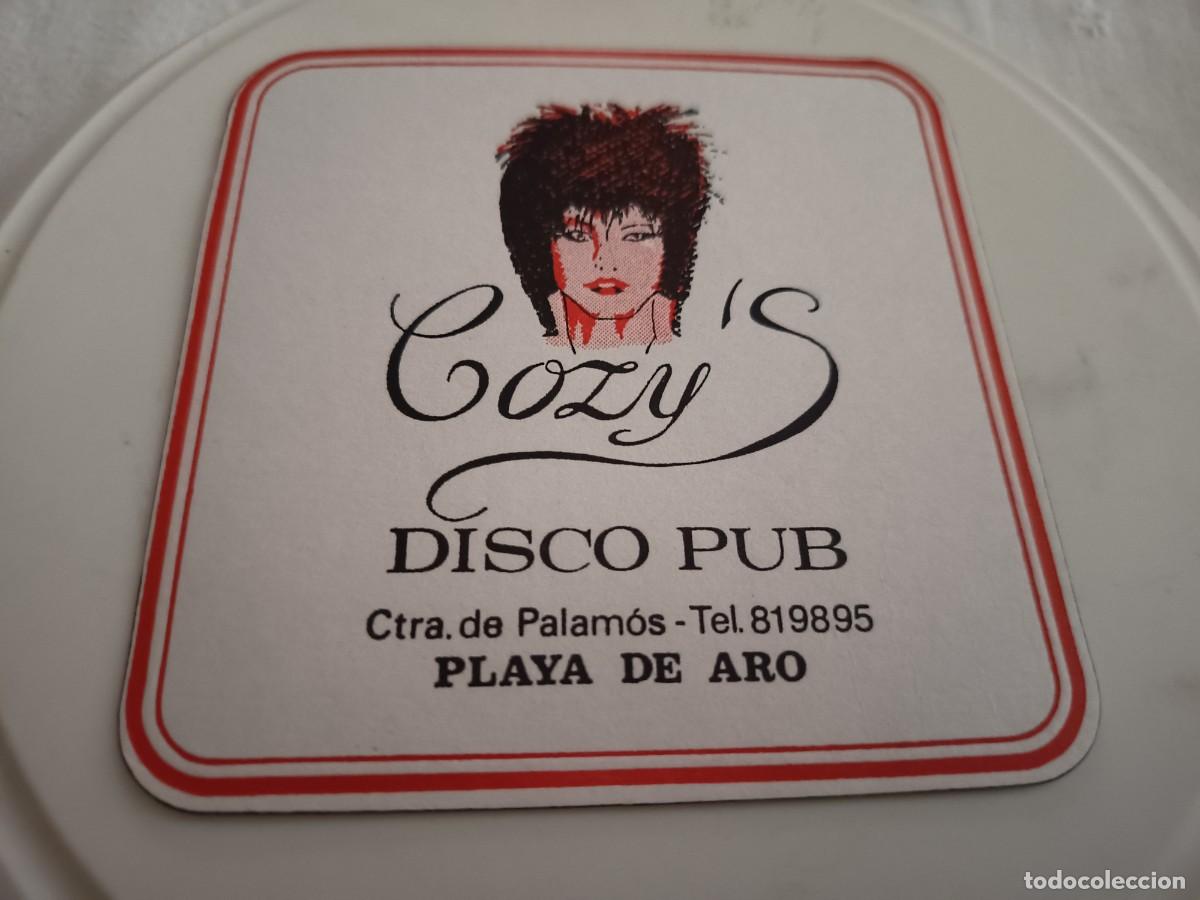 Otros art&iacute;culos de coleccionismo en papel: POSAVASOS DISCO PUB COZY'S-PLATJA DE'ARO-GIRONA