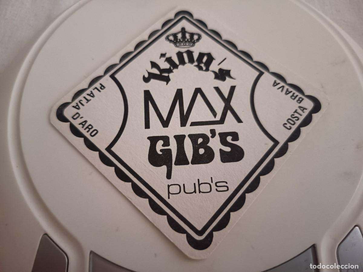 Otros art&iacute;culos de coleccionismo en papel: POSAVASOS DISCO PUB KING'S,MAX.GIB'S-PLATJA DE'ARO-GIRONA