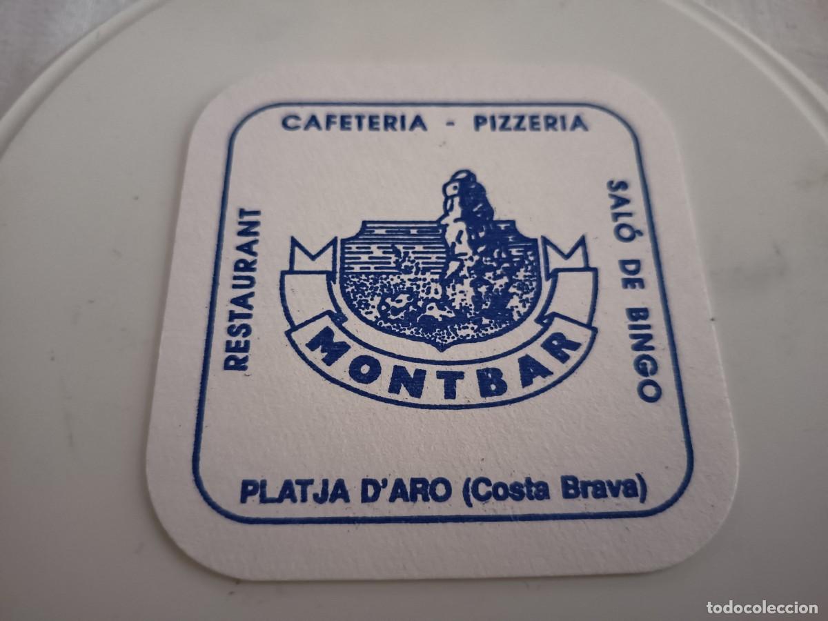 Otros art&iacute;culos de coleccionismo en papel: POSAVASOS SALONES MONTBAR-PLATJA DE'ARO-GIRONA