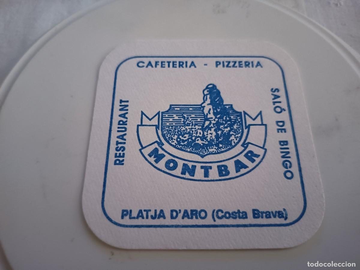 Otros art&iacute;culos de coleccionismo en papel: POSAVASOS SALONES MONTBAR-PLATJA DE'ARO-GIRONA