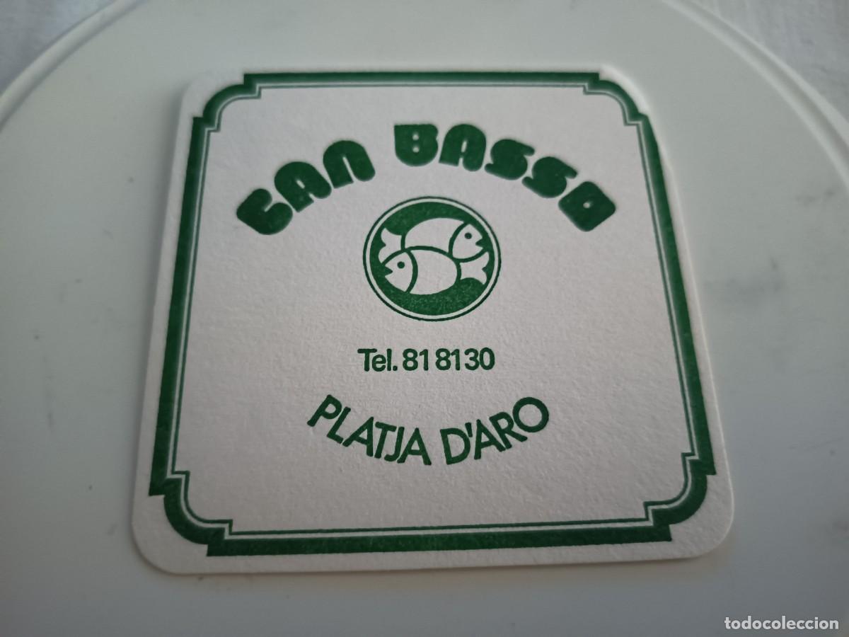 Otros art&iacute;culos de coleccionismo en papel: POSAVASOS CAN BOSSO-PLATJA DE'ARO-GIRONA