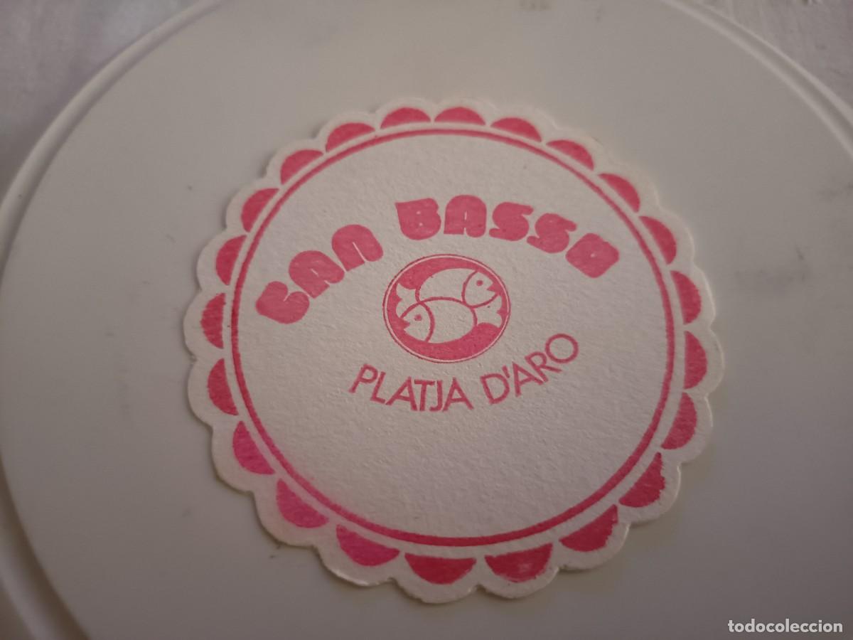 Otros art&iacute;culos de coleccionismo en papel: POSAVASOS CAN BOSSO-PLATJA DE'ARO-GIRONA