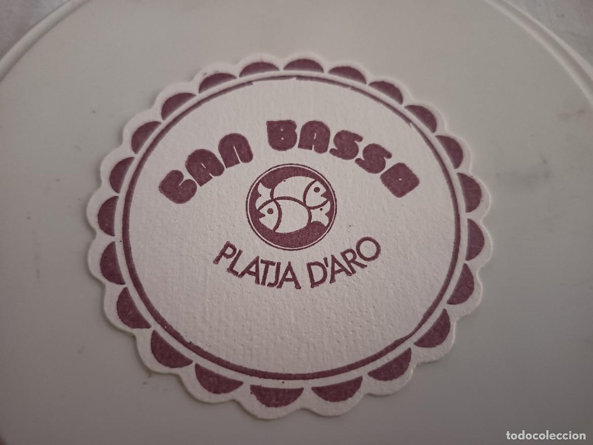Otros art&iacute;culos de coleccionismo en papel: POSAVASOS CAN BOSSO-PLATJA DE'ARO-GIRONA