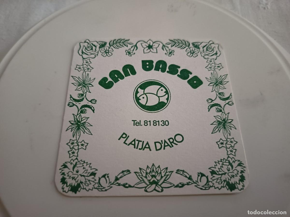 Otros art&iacute;culos de coleccionismo en papel: POSAVASOS CAN BOSSO-PLATJA DE'ARO-GIRONA
