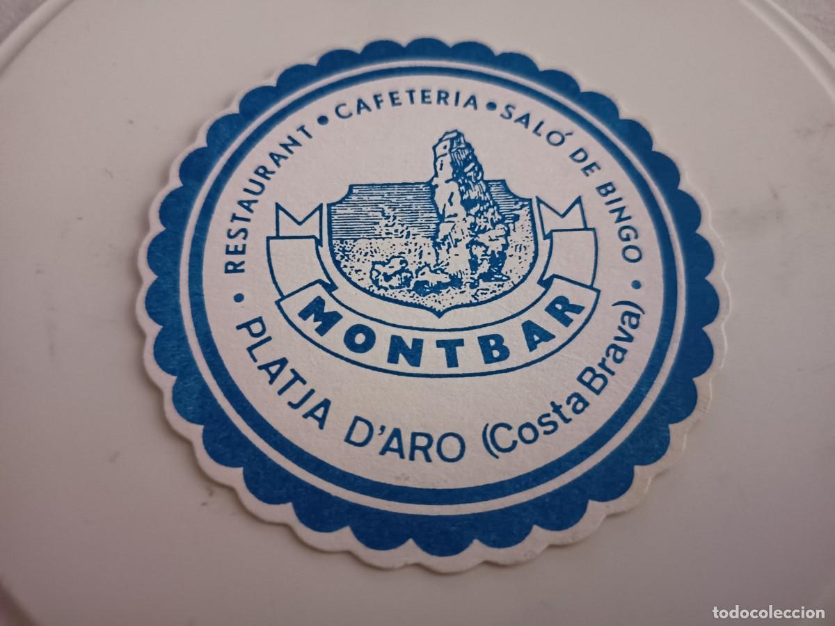 Otros art&iacute;culos de coleccionismo en papel: POSAVASOS SALONES MONTBAR-PLATJA DE'ARO-GIRONA