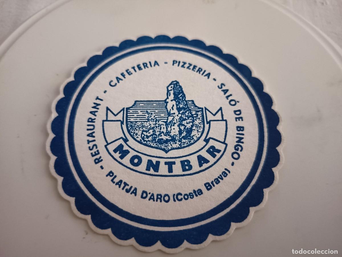Otros art&iacute;culos de coleccionismo en papel: POSAVASOS SALONES MONTBAR-PLATJA DE'ARO-GIRONA