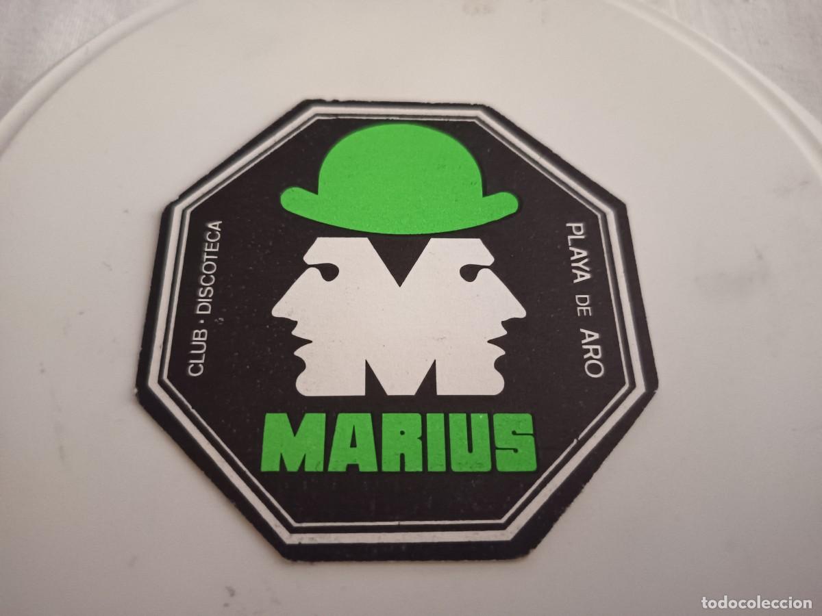 Altri oggetti di carta: POSAVASOS DISCOTECA MARIUS-BAR MAGIC PARK-PLATJA DE'ARO-GIRONA