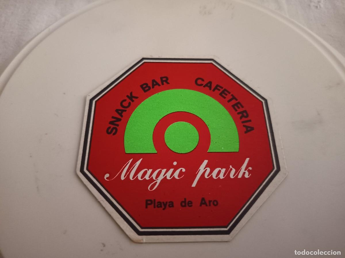 Altri oggetti di carta: POSAVASOS DISCOTECA MARIUS-BAR MAGIC PARK-PLATJA DE'ARO-GIRONA