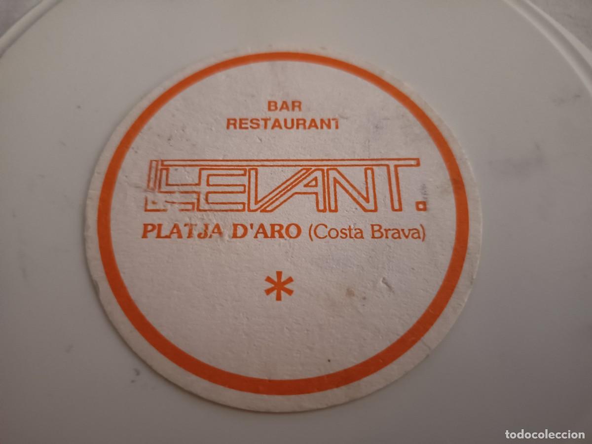 Altri oggetti di carta: POSAVASOS RESTAURANTE LLEVANT-PLATJA DE'ARO-GIRONA