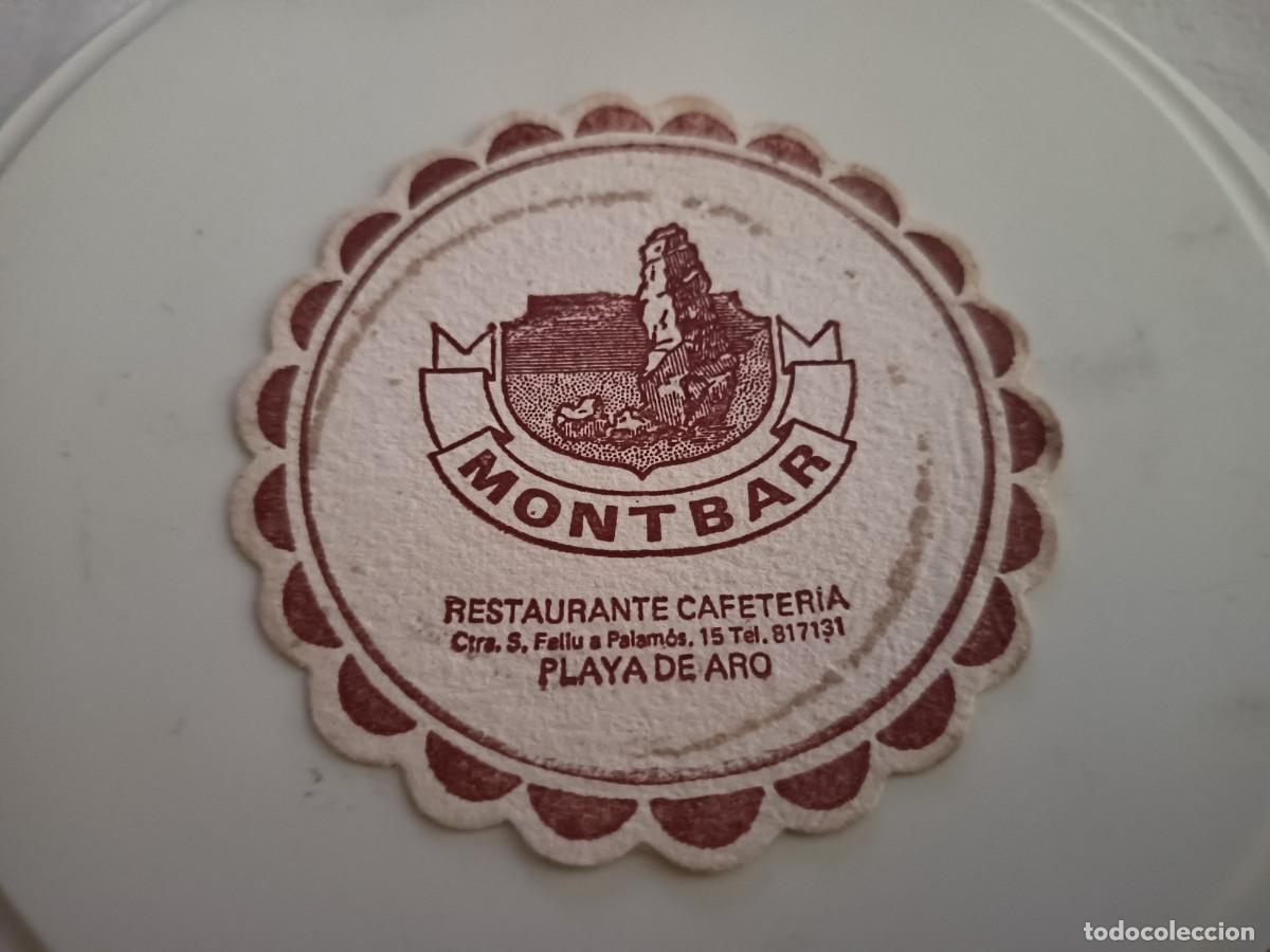 Otros art&iacute;culos de coleccionismo en papel: POSAVASOS SALONES MONTBAR-PLATJA DE'ARO-GIRONA
