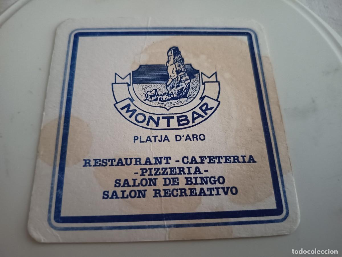 Otros art&iacute;culos de coleccionismo en papel: POSAVASOS SALONES MONTBAR-PLATJA DE'ARO-GIRONA